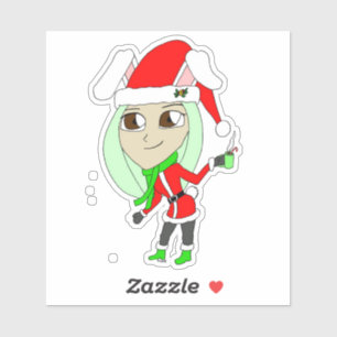 holiday chibi bunnygirl