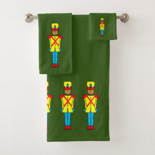 Holiday Christmas Bath Towel Set