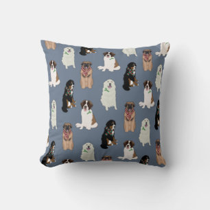 Holiday Christmas Big Dog Cushion