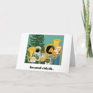 holiday christmas card muscial