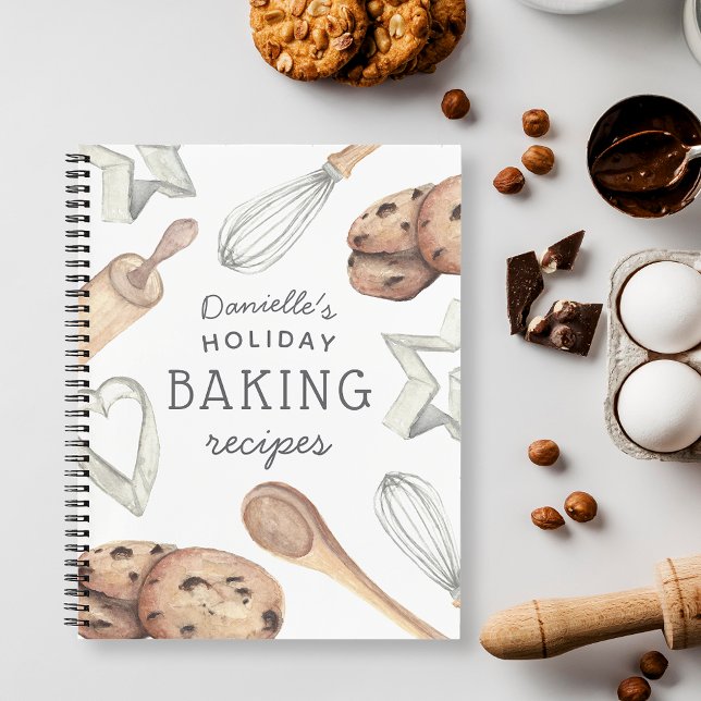 Holiday Christmas Cookie Baking Recipe Notebook (Creator Uploaded)