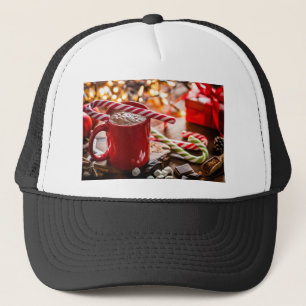 Holiday Christmas Decor Christmas Home Decor Art Trucker Hat