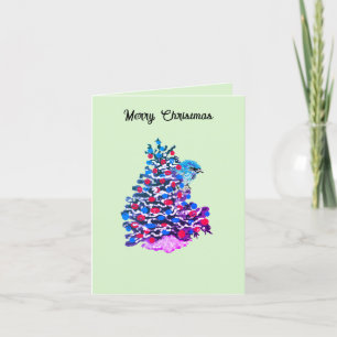 Holiday  Christmas Greeting Card : Joyful