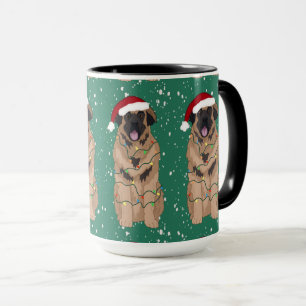 Holiday Christmas Leonberger  Mug