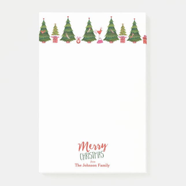Holiday Christmas | Notes | Sticky Notes (Front)
