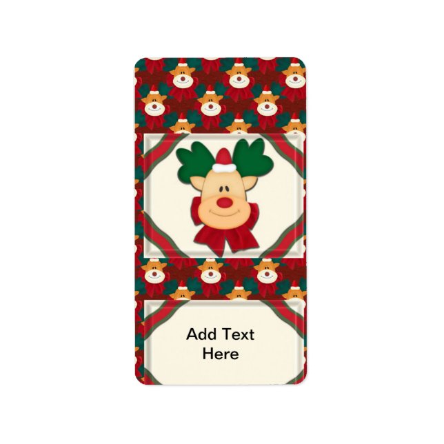 Holiday Christmas Nuggets Candy bar wrappers Label (Front)