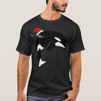 Holiday Christmas Orca Killer Whale T-Shirt