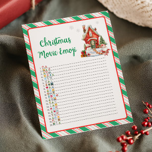 Holiday Christmas Party Movie Emoji Game