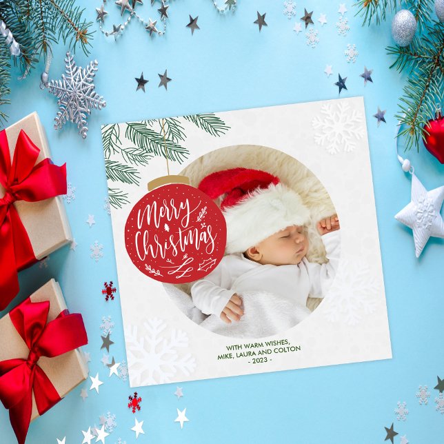Holiday Christmas Photo Card (Creator Uploaded)