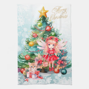 Holiday Christmas  Tea Towel