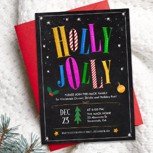 Holiday Christmas Winter Party Invitation
