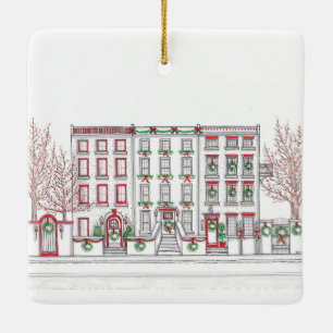 Holiday City Ornament