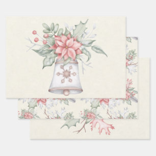 Holiday Classical Wrapping Paper Sheet