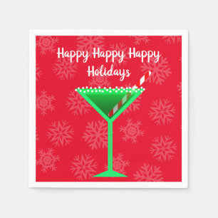 Holiday Cocktail napkin