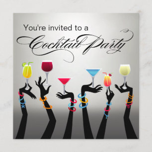 Holiday Cocktail Party Cheers! Invitation