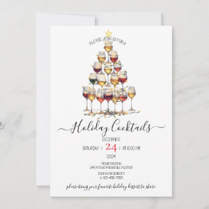 Holiday Cocktails Festive Drinks Christmas Party 