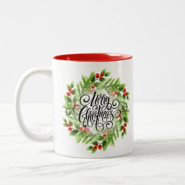 Holiday Coffee Mug (Left)