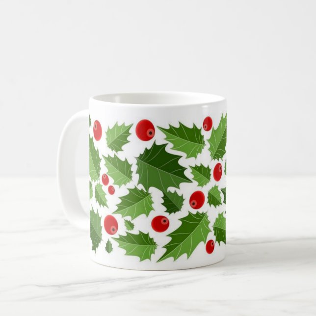 Holiday Coffee Mug (Front Left)