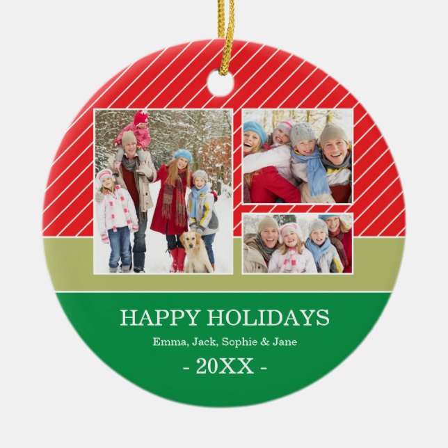 HOLIDAY COLLAGE   | HOLIDAY ORNAMENT (Front)