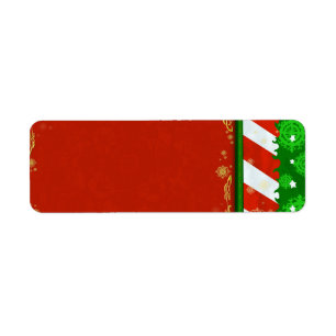 Holiday Colours Return Address Label