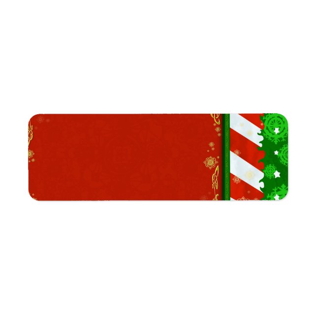 Holiday Colours Return Address Label (Front)