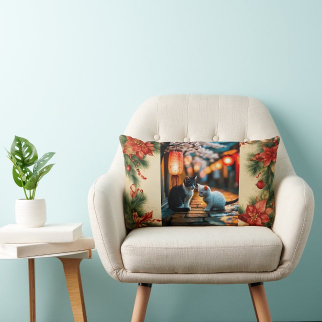 🛋️ Holiday Comfort Starts Here – Christmas Pillow (Chair)