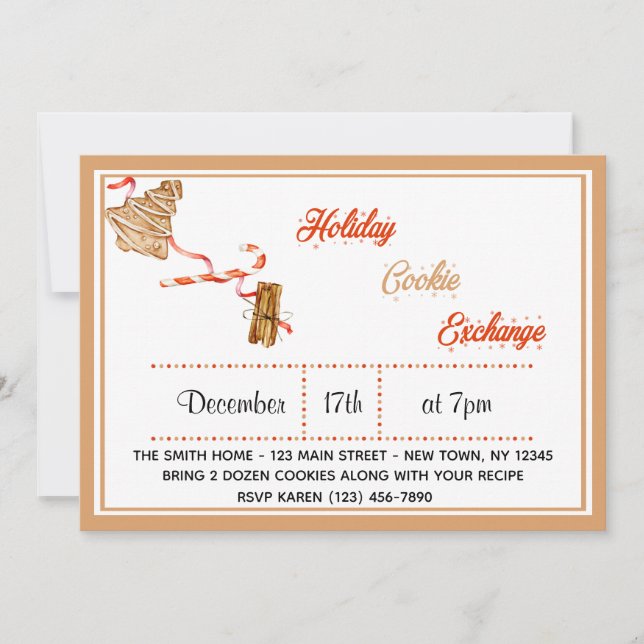 Holiday Cookie Exchange (Front)