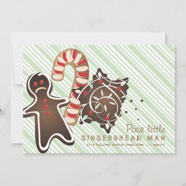 Holiday Cookie Exchange Invitation (Front)