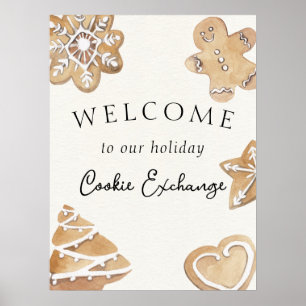 Holiday Cookie Exchange Welcome Sign
