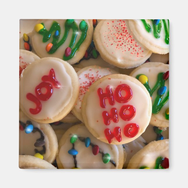 Holiday cookies christmas cookies  magnet (Front)