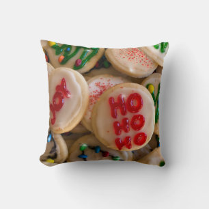 Holiday cookies cushion