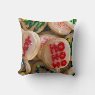 Holiday cookies cushion