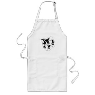 Holiday Cooking, Cat Eyes Long Apron