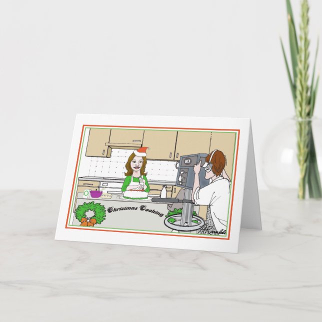 Holiday Cooking Show Card (Front)