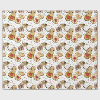 Holiday Cute Italian Cookies Wrapping Paper