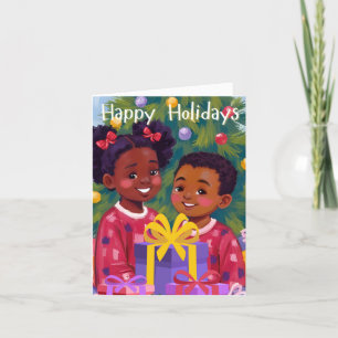 Holiday Cuties Card by Alicia McDaniel Fine Art