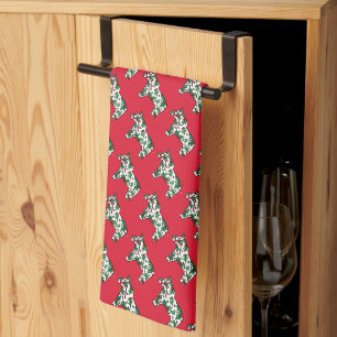 Holiday Dala Horse Tea Towel