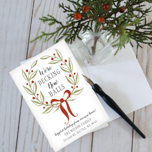 Holiday Decking The New Halls Moving Announcement