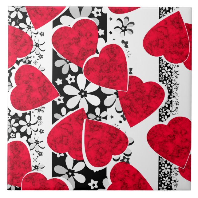 Holiday decor ceramic tile (Front)