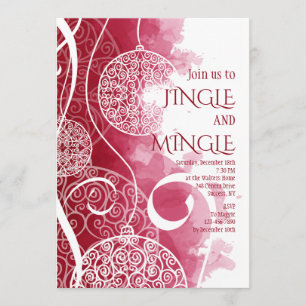 Holiday Decor Invitation