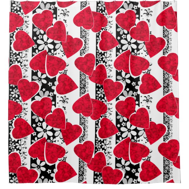 Holiday decor, shower curtain (Front)