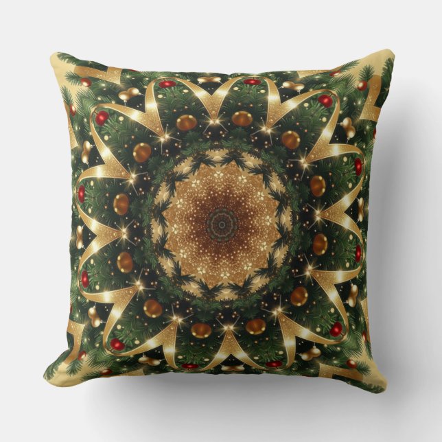 Holiday Decorative Throw Pillow (Front)