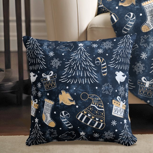 Holiday Delight Christmas Cushion (Creator Uploaded)