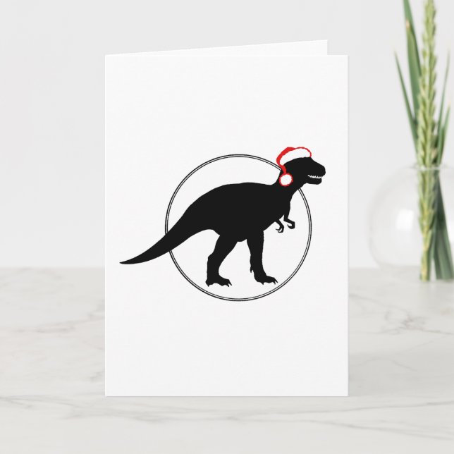 HOLIDAY DINOSAUR CARD (Front)