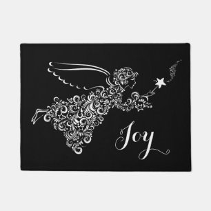 Holiday Doormat-Angel Doormat