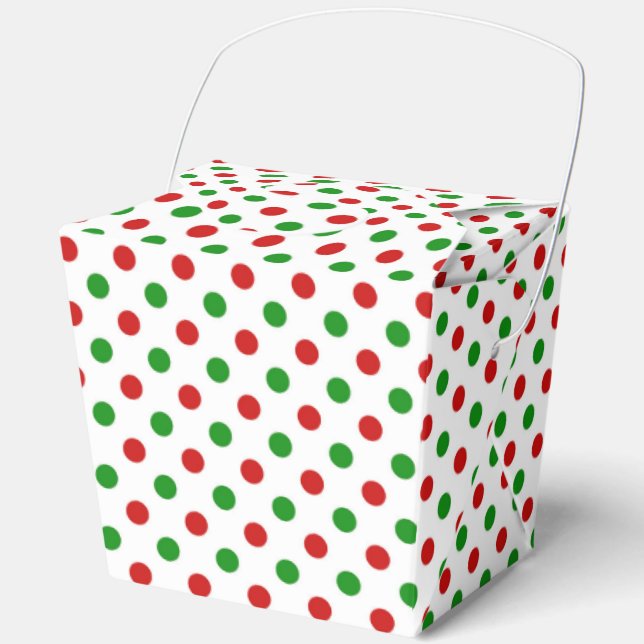 Holiday Dots Favour Box (Front)