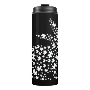Holiday Easter, Happy Easter, Easter basket, Hare, Thermal Tumbler