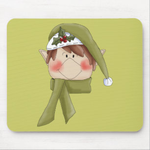 Holiday Elf T-shirts and Gifts Mouse Pad