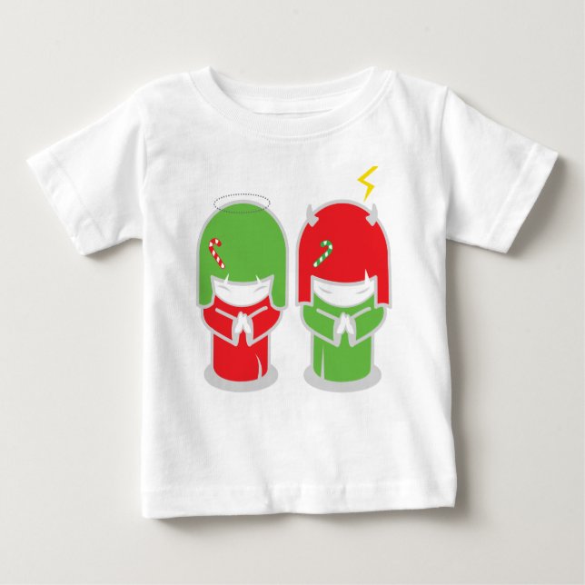HOLIDAY evil twins Baby T-Shirt (Front)