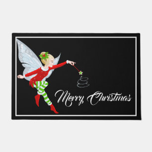 Holiday Fairy Doormat